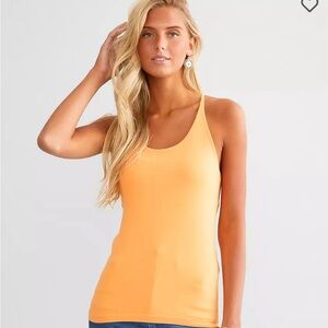 BKE Contour Tank Top, sunset orange. Never worn.